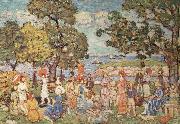 Maurice Prendergast The Promenade oil